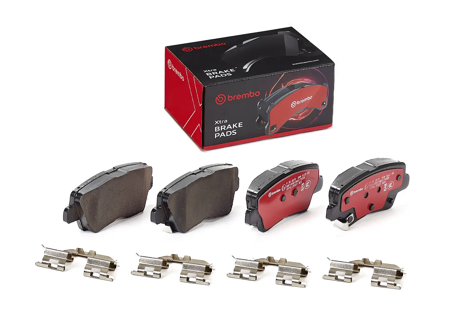 Bremsbelagsatz, Scheibenbremse Hinterachse BREMBO P 30 067X