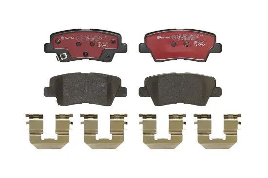 Bremsbelagsatz, Scheibenbremse Hinterachse BREMBO P 30 067X Bild Bremsbelagsatz, Scheibenbremse Hinterachse BREMBO P 30 067X