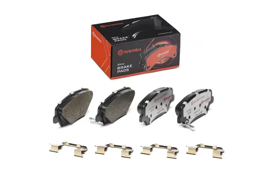 Bremsbelagsatz, Scheibenbremse Vorderachse BREMBO P 30 070X Bild Bremsbelagsatz, Scheibenbremse Vorderachse BREMBO P 30 070X