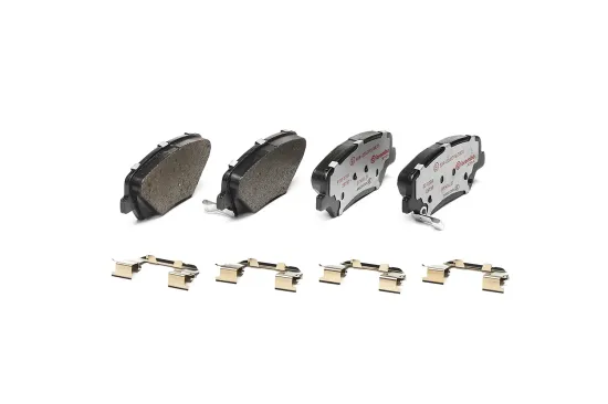 Bremsbelagsatz, Scheibenbremse Vorderachse BREMBO P 30 070X Bild Bremsbelagsatz, Scheibenbremse Vorderachse BREMBO P 30 070X