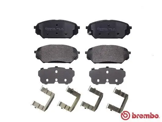Bremsbelagsatz, Scheibenbremse Vorderachse BREMBO P 30 071 Bild Bremsbelagsatz, Scheibenbremse Vorderachse BREMBO P 30 071