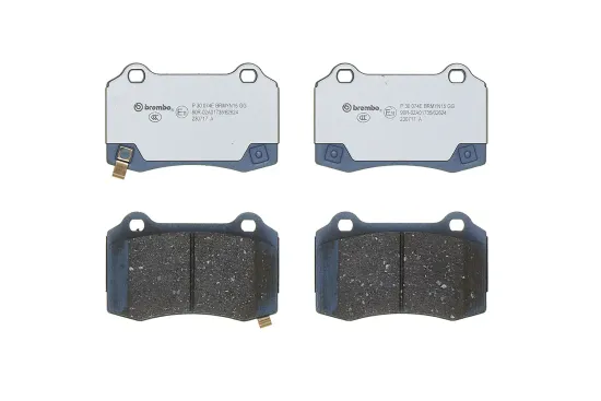 Bremsbelagsatz, Scheibenbremse Hinterachse BREMBO P 30 074E Bild Bremsbelagsatz, Scheibenbremse Hinterachse BREMBO P 30 074E