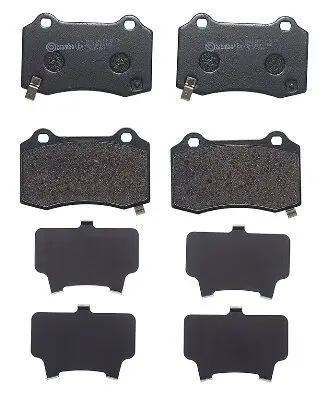 Bremsbelagsatz, Scheibenbremse Hinterachse BREMBO P 30 074 Bild Bremsbelagsatz, Scheibenbremse Hinterachse BREMBO P 30 074