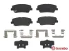 Bremsbelagsatz, Scheibenbremse Hinterachse BREMBO P 30 081 Bild Bremsbelagsatz, Scheibenbremse Hinterachse BREMBO P 30 081