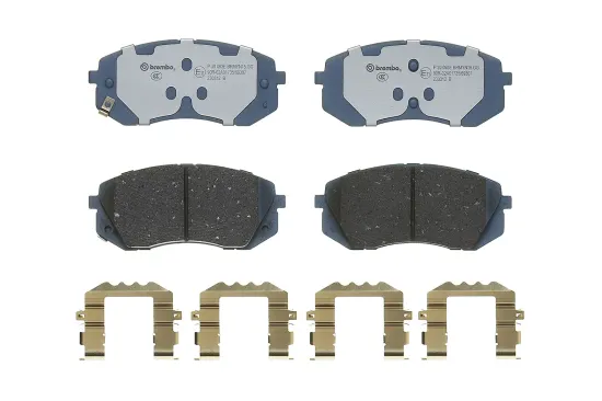 Bremsbelagsatz, Scheibenbremse Vorderachse BREMBO P 30 093E Bild Bremsbelagsatz, Scheibenbremse Vorderachse BREMBO P 30 093E