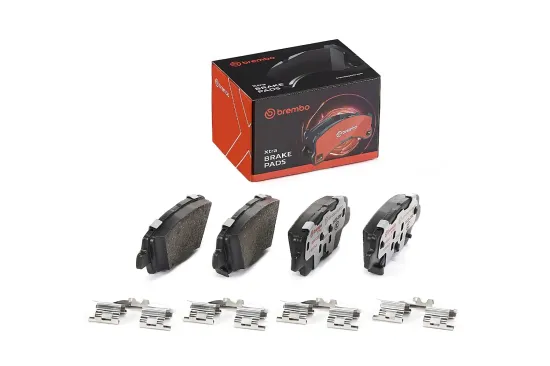Bremsbelagsatz, Scheibenbremse Hinterachse BREMBO P 30 094X Bild Bremsbelagsatz, Scheibenbremse Hinterachse BREMBO P 30 094X