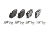 Bremsbelagsatz, Scheibenbremse Hinterachse BREMBO P 30 094X Bild Bremsbelagsatz, Scheibenbremse Hinterachse BREMBO P 30 094X