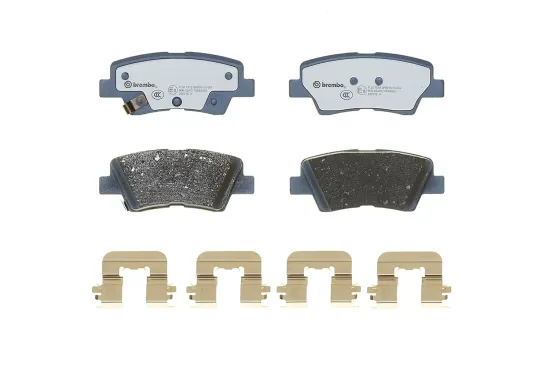 Bremsbelagsatz, Scheibenbremse Hinterachse BREMBO P 30 101E Bild Bremsbelagsatz, Scheibenbremse Hinterachse BREMBO P 30 101E