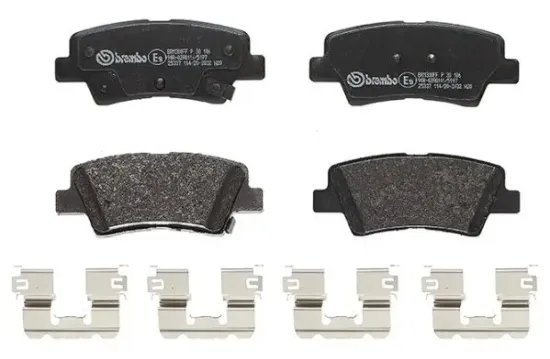 Bremsbelagsatz, Scheibenbremse BREMBO P 30 106 Bild Bremsbelagsatz, Scheibenbremse BREMBO P 30 106