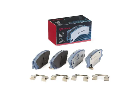 Bremsbelagsatz, Scheibenbremse Vorderachse BREMBO P 30 121E Bild Bremsbelagsatz, Scheibenbremse Vorderachse BREMBO P 30 121E