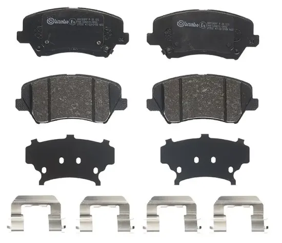 Bremsbelagsatz, Scheibenbremse Vorderachse BREMBO P 30 123 Bild Bremsbelagsatz, Scheibenbremse Vorderachse BREMBO P 30 123