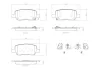Bremsbelagsatz, Scheibenbremse BREMBO P 30 141 Bild Bremsbelagsatz, Scheibenbremse BREMBO P 30 141