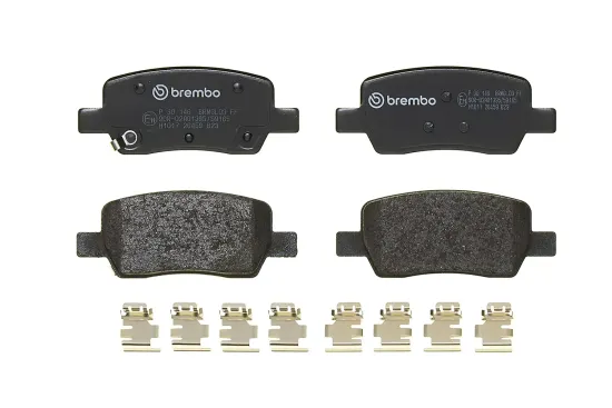 Bremsbelagsatz, Scheibenbremse Hinterachse BREMBO P 30 146 Bild Bremsbelagsatz, Scheibenbremse Hinterachse BREMBO P 30 146