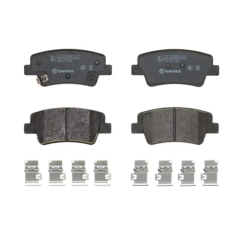 Bremsbelagsatz, Scheibenbremse Hinterachse BREMBO P 30 150 Bild Bremsbelagsatz, Scheibenbremse Hinterachse BREMBO P 30 150