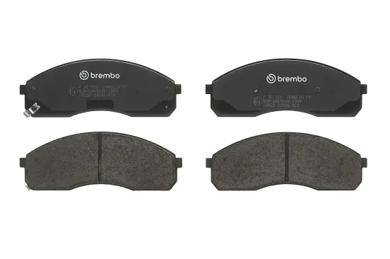 Bremsbelagsatz, Scheibenbremse Vorderachse BREMBO P 30 155 Bild Bremsbelagsatz, Scheibenbremse Vorderachse BREMBO P 30 155