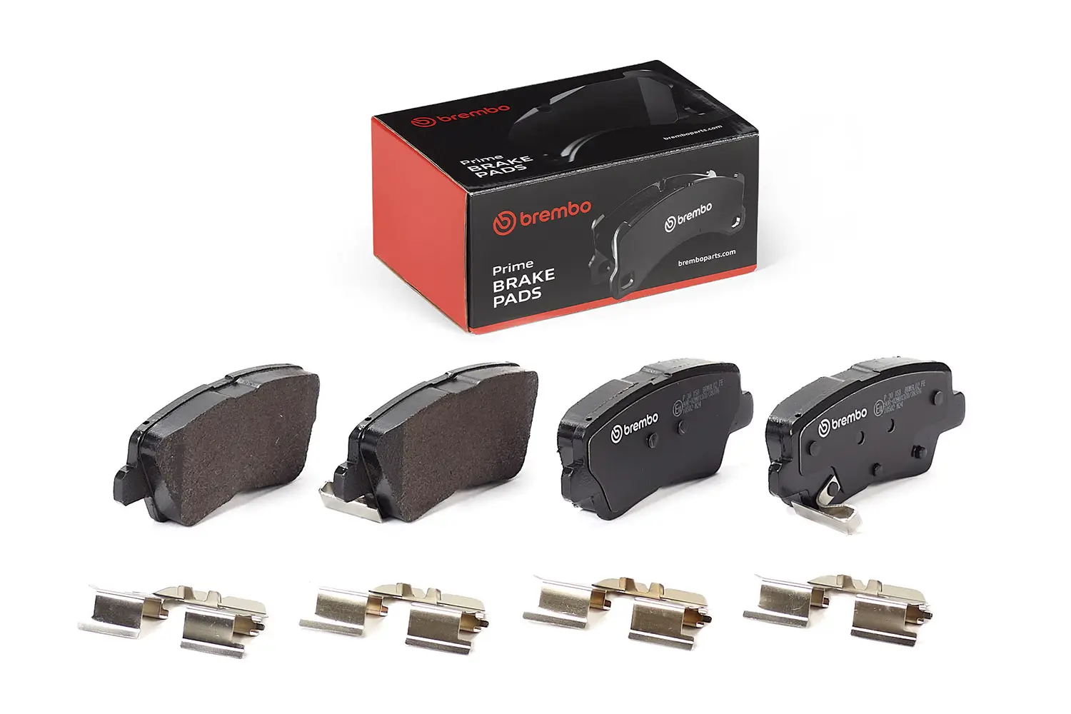 Bremsbelagsatz, Scheibenbremse Hinterachse BREMBO P 30 158