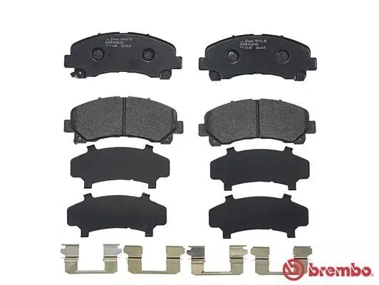 Bremsbelagsatz, Scheibenbremse Vorderachse BREMBO P 34 007 Bild Bremsbelagsatz, Scheibenbremse Vorderachse BREMBO P 34 007
