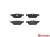 Bremsbelagsatz, Scheibenbremse Hinterachse BREMBO P 36 008 Bild Bremsbelagsatz, Scheibenbremse Hinterachse BREMBO P 36 008