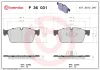 Bremsbelagsatz, Scheibenbremse BREMBO P 36 031 Bild Bremsbelagsatz, Scheibenbremse BREMBO P 36 031