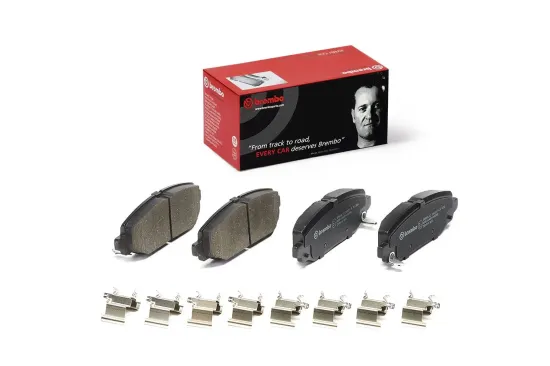 Bremsbelagsatz, Scheibenbremse Hinterachse BREMBO P 37 025 Bild Bremsbelagsatz, Scheibenbremse Hinterachse BREMBO P 37 025
