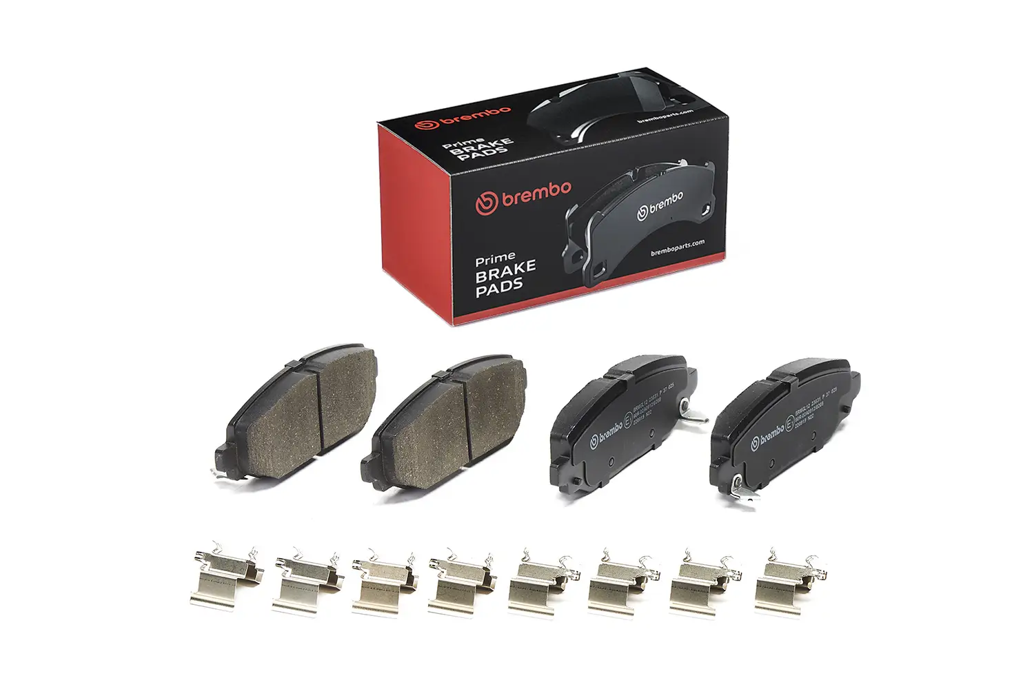 Bremsbelagsatz, Scheibenbremse Hinterachse BREMBO P 37 025