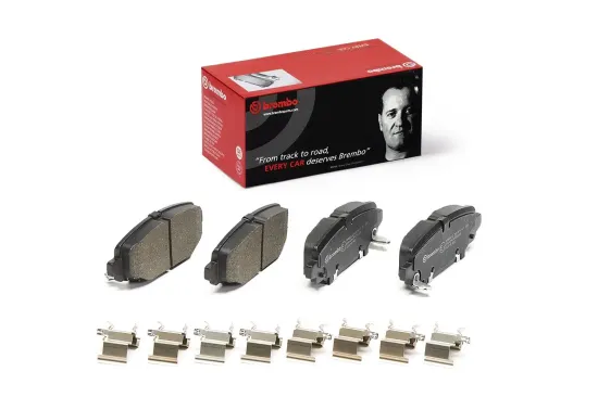 Bremsbelagsatz, Scheibenbremse Hinterachse BREMBO P 37 026 Bild Bremsbelagsatz, Scheibenbremse Hinterachse BREMBO P 37 026