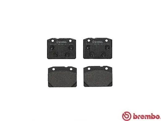 Bremsbelagsatz, Scheibenbremse Vorderachse BREMBO P 41 001 Bild Bremsbelagsatz, Scheibenbremse Vorderachse BREMBO P 41 001