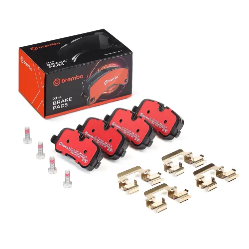 Bremsbelagsatz, Scheibenbremse Hinterachse BREMBO P 44 013X Bild Bremsbelagsatz, Scheibenbremse Hinterachse BREMBO P 44 013X