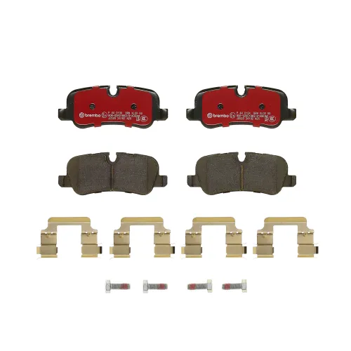 Bremsbelagsatz, Scheibenbremse Hinterachse BREMBO P 44 013X Bild Bremsbelagsatz, Scheibenbremse Hinterachse BREMBO P 44 013X