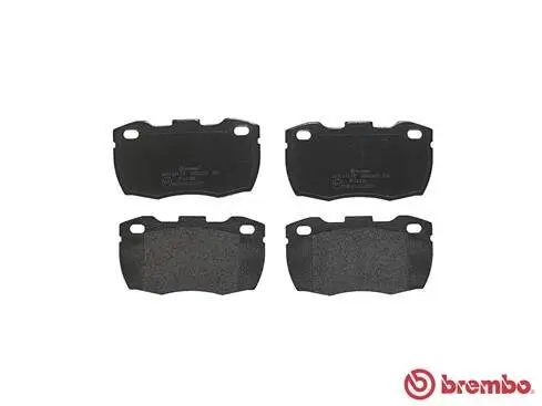 Bremsbelagsatz, Scheibenbremse Vorderachse BREMBO P 44 015