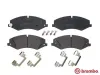 Bremsbelagsatz, Scheibenbremse BREMBO P 44 022 Bild Bremsbelagsatz, Scheibenbremse BREMBO P 44 022