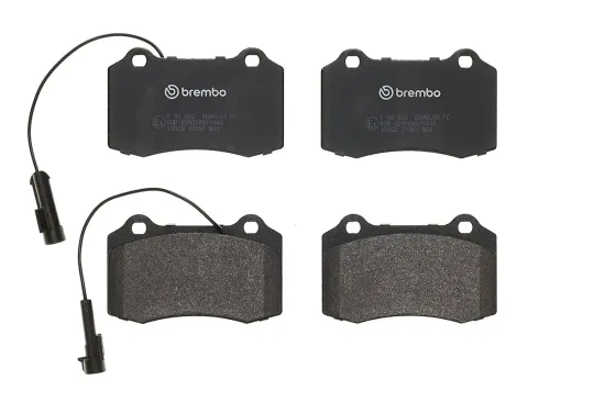 Bremsbelagsatz, Scheibenbremse Hinterachse BREMBO P 48 002 Bild Bremsbelagsatz, Scheibenbremse Hinterachse BREMBO P 48 002