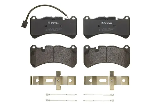 Bremsbelagsatz, Scheibenbremse Vorderachse BREMBO P 48 003 Bild Bremsbelagsatz, Scheibenbremse Vorderachse BREMBO P 48 003