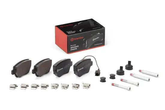 Bremsbelagsatz, Scheibenbremse Hinterachse BREMBO P 48 004 Bild Bremsbelagsatz, Scheibenbremse Hinterachse BREMBO P 48 004