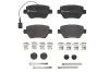 Bremsbelagsatz, Scheibenbremse Hinterachse BREMBO P 48 004 Bild Bremsbelagsatz, Scheibenbremse Hinterachse BREMBO P 48 004