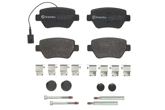 Bremsbelagsatz, Scheibenbremse Hinterachse BREMBO P 48 004 Bild Bremsbelagsatz, Scheibenbremse Hinterachse BREMBO P 48 004