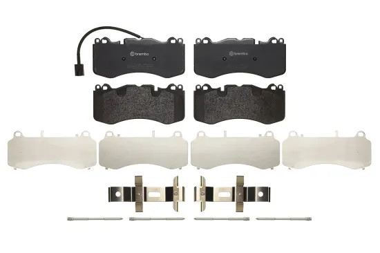 Bremsbelagsatz, Scheibenbremse Vorderachse BREMBO P 48 005 Bild Bremsbelagsatz, Scheibenbremse Vorderachse BREMBO P 48 005
