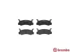 Bremsbelagsatz, Scheibenbremse Hinterachse BREMBO P 49 005 Bild Bremsbelagsatz, Scheibenbremse Hinterachse BREMBO P 49 005