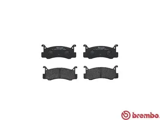 Bremsbelagsatz, Scheibenbremse Hinterachse BREMBO P 49 005 Bild Bremsbelagsatz, Scheibenbremse Hinterachse BREMBO P 49 005