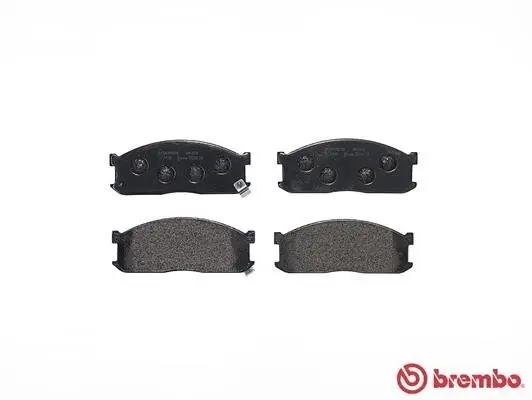 Bremsbelagsatz, Scheibenbremse Vorderachse BREMBO P 49 010 Bild Bremsbelagsatz, Scheibenbremse Vorderachse BREMBO P 49 010