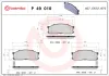 Bremsbelagsatz, Scheibenbremse Vorderachse BREMBO P 49 010 Bild Bremsbelagsatz, Scheibenbremse Vorderachse BREMBO P 49 010