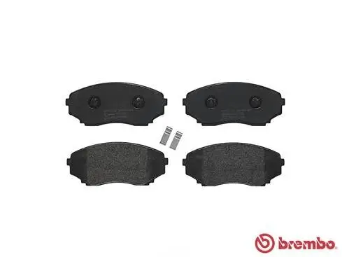 Bremsbelagsatz, Scheibenbremse Vorderachse BREMBO P 49 028