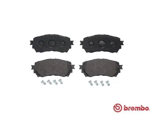 Bremsbelagsatz, Scheibenbremse Vorderachse BREMBO P 49 048 Bild Bremsbelagsatz, Scheibenbremse Vorderachse BREMBO P 49 048