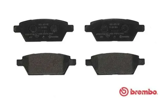 Bremsbelagsatz, Scheibenbremse Hinterachse BREMBO P 49 051 Bild Bremsbelagsatz, Scheibenbremse Hinterachse BREMBO P 49 051