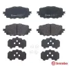 Bremsbelagsatz, Scheibenbremse Vorderachse BREMBO P 49 054 Bild Bremsbelagsatz, Scheibenbremse Vorderachse BREMBO P 49 054