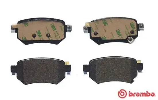 Bremsbelagsatz, Scheibenbremse Hinterachse BREMBO P 49 059 Bild Bremsbelagsatz, Scheibenbremse Hinterachse BREMBO P 49 059