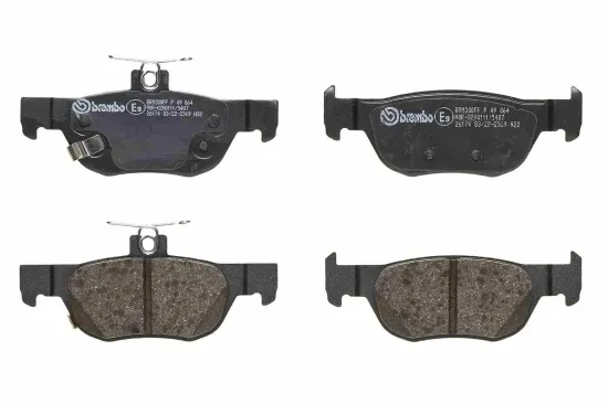 Bremsbelagsatz, Scheibenbremse Hinterachse BREMBO P 49 064 Bild Bremsbelagsatz, Scheibenbremse Hinterachse BREMBO P 49 064