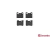 Bremsbelagsatz, Scheibenbremse Hinterachse BREMBO P 50 012 Bild Bremsbelagsatz, Scheibenbremse Hinterachse BREMBO P 50 012