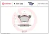 Bremsbelagsatz, Scheibenbremse Hinterachse BREMBO P 50 032 Bild Bremsbelagsatz, Scheibenbremse Hinterachse BREMBO P 50 032