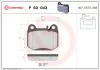 Bremsbelagsatz, Scheibenbremse BREMBO P 50 043 Bild Bremsbelagsatz, Scheibenbremse BREMBO P 50 043